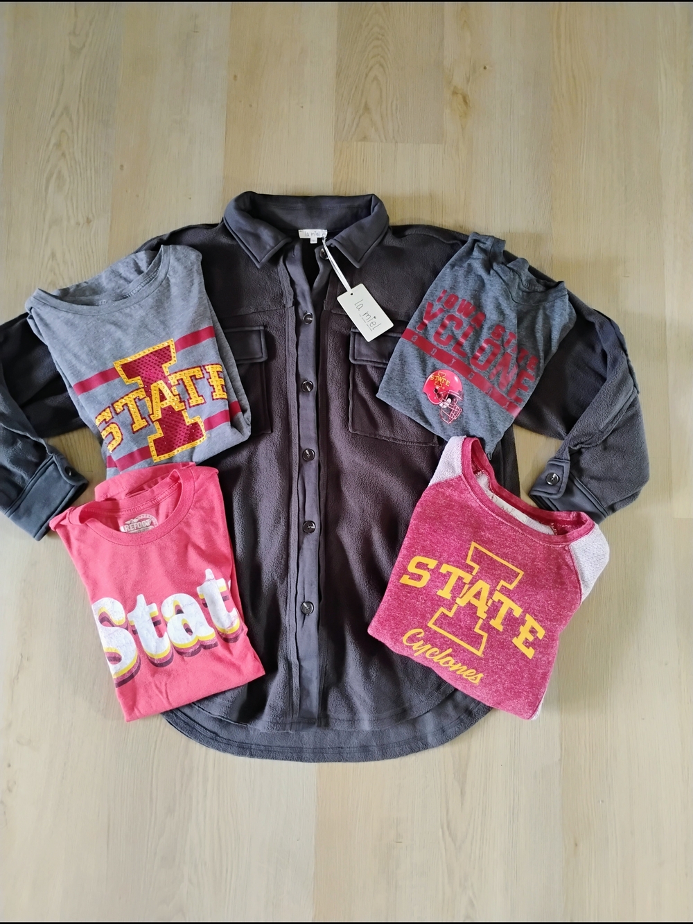 Iowa State 5 Shirt bundle